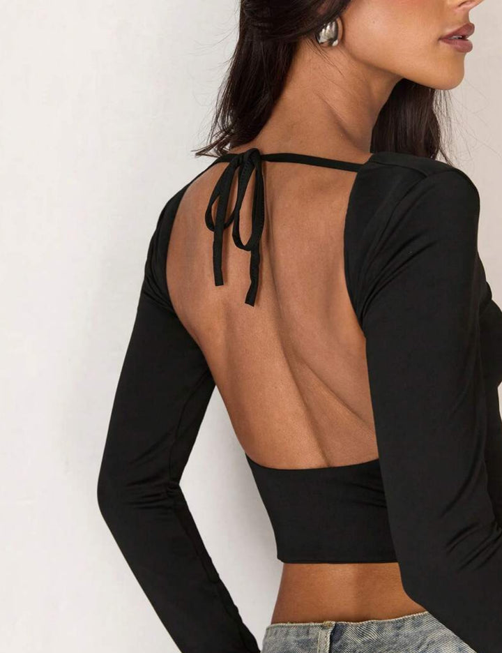 SHEIN blúz, fekete