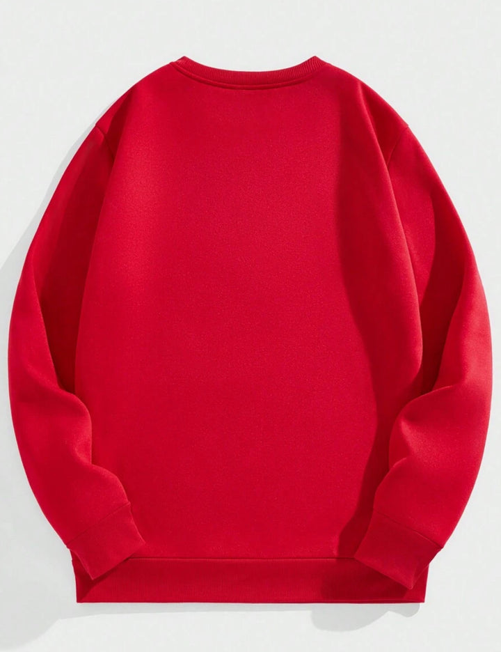 Shein MANFINITY blúz, piros
