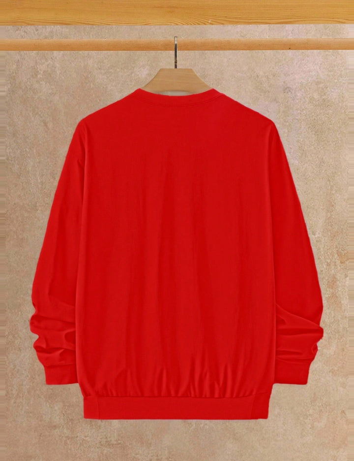 Shein MANFINITY blúz, piros