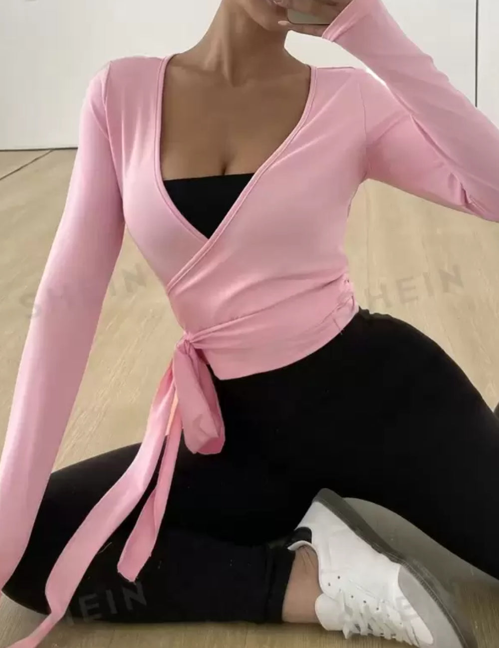 SHEIN blúz, rózsaszín