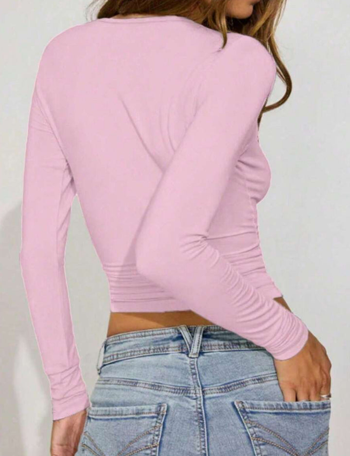 Shein blúz, rózsaszín