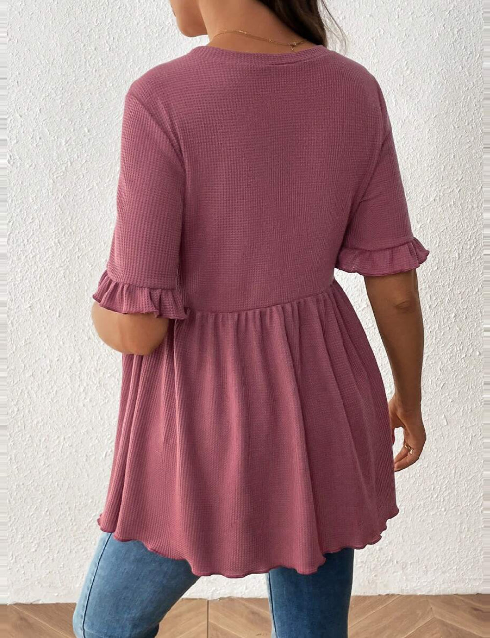 Shein blúz, rózsaszín