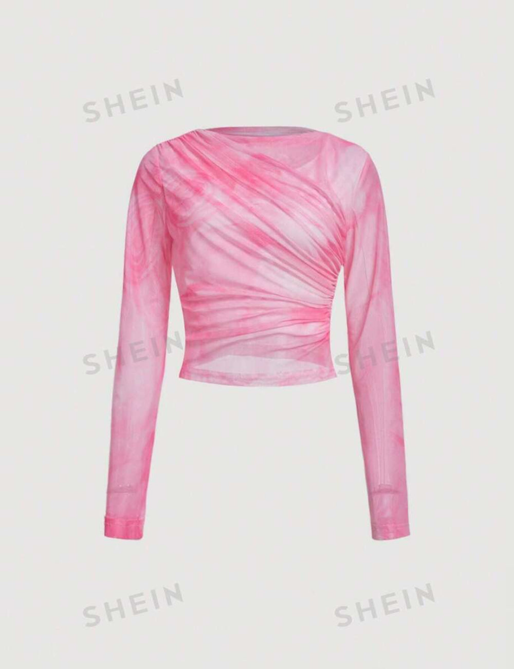 Shein blúz, rózsaszín