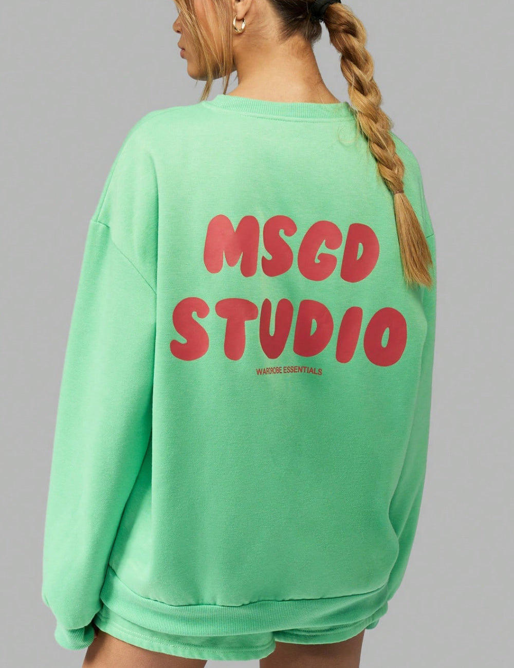 Shein Missguided zöld blúz