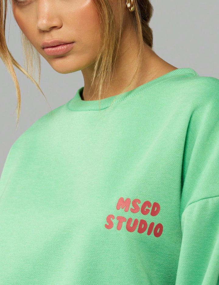 Shein Missguided zöld blúz