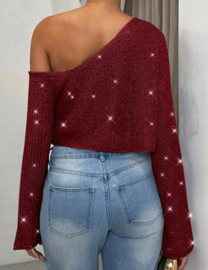SHEIN blúz, bordó
