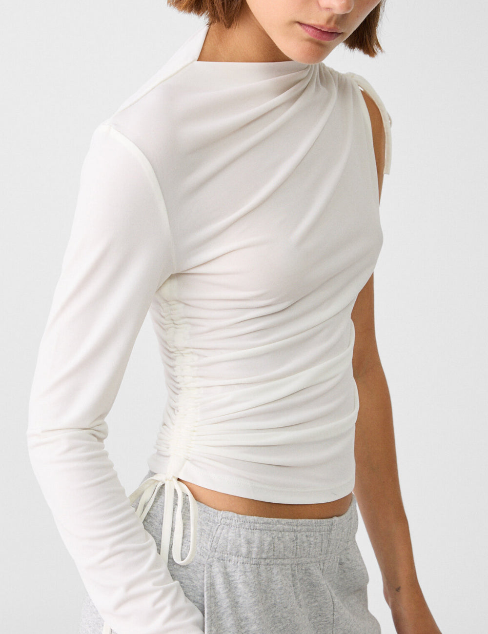 Stradivarius blúz, fehér