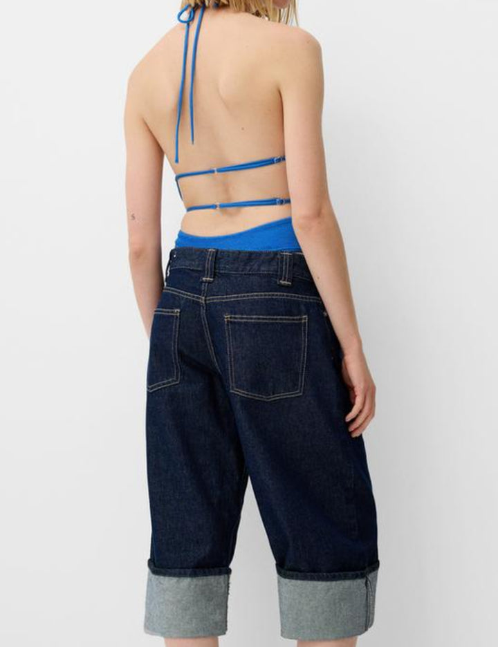 Body Bershka, kék