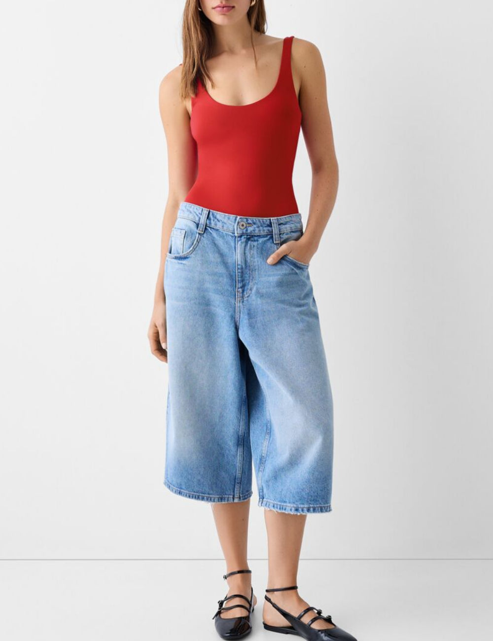 Bershka body, piros