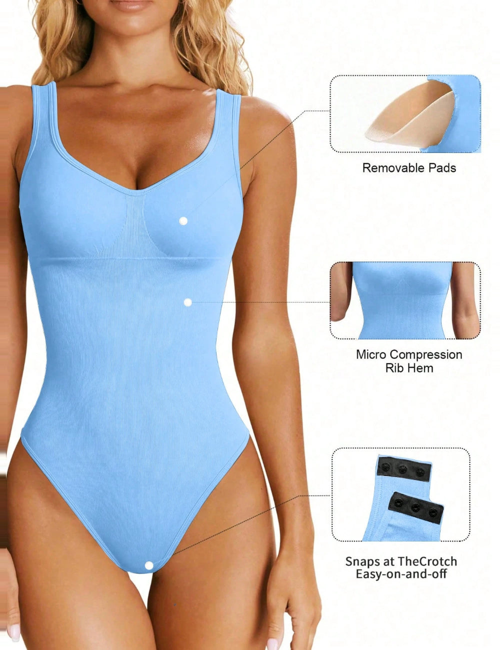 Body Shein, kék