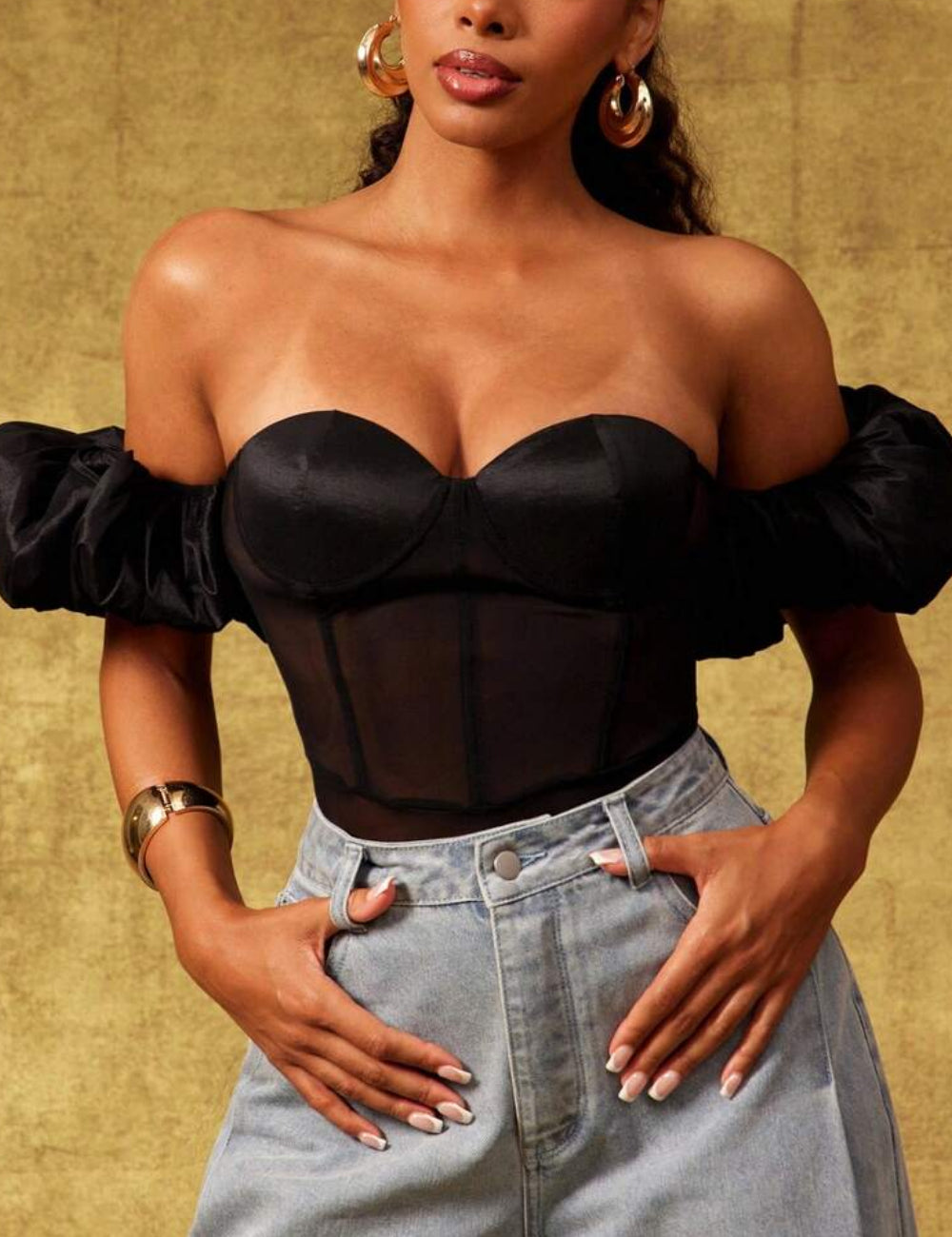 Body Shein, fekete