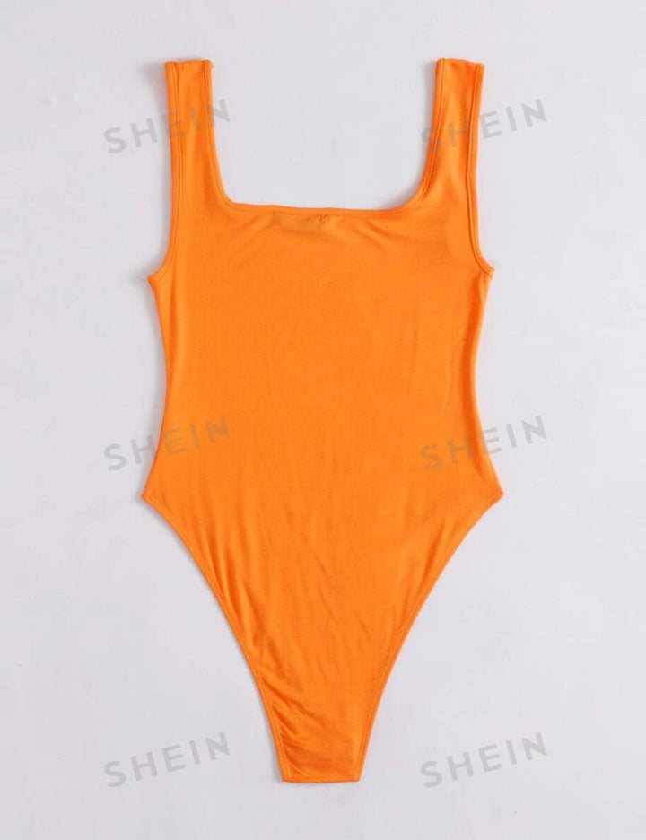 Body SHEIN, portocaliu