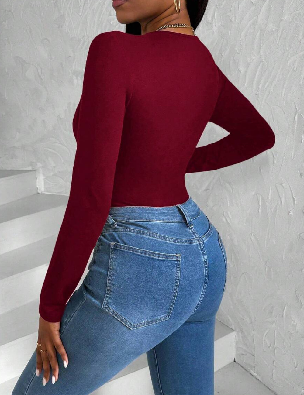 Body Shein, bordó
