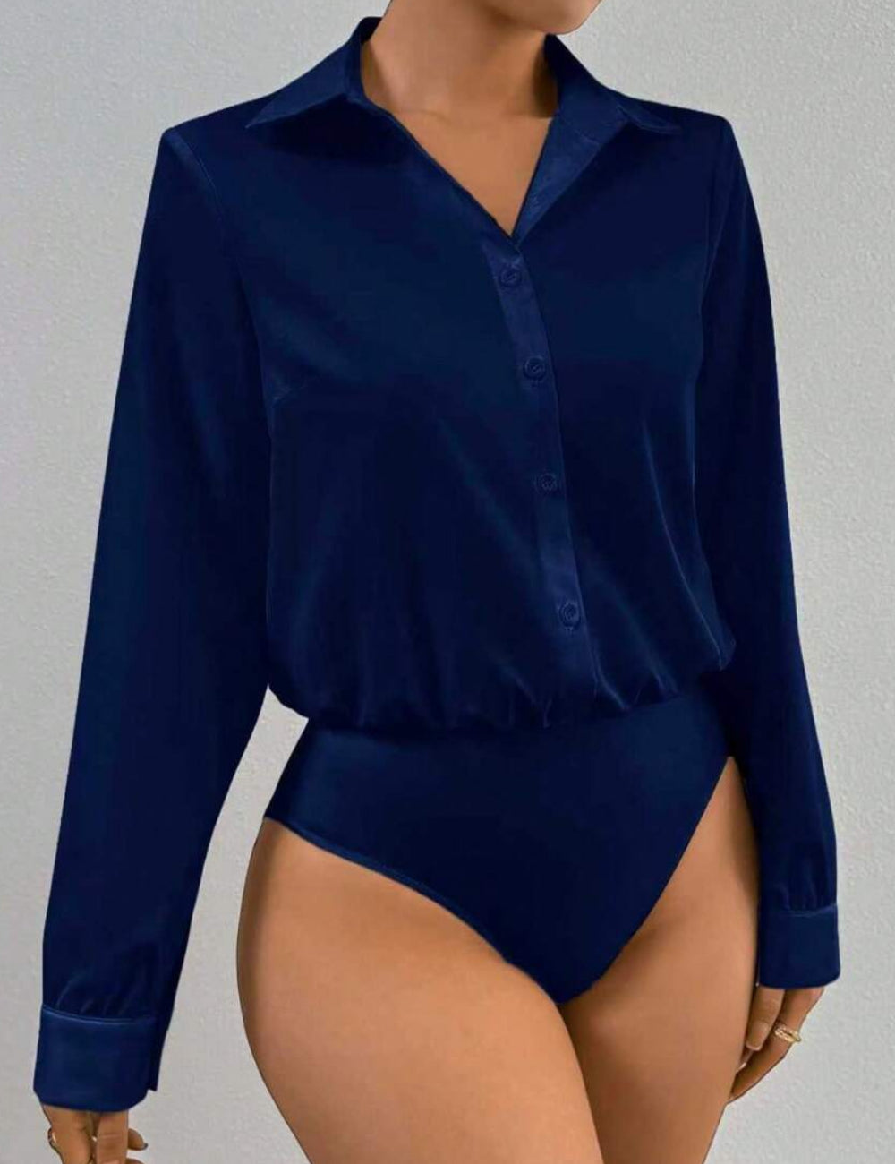 Body póló Shein, kék