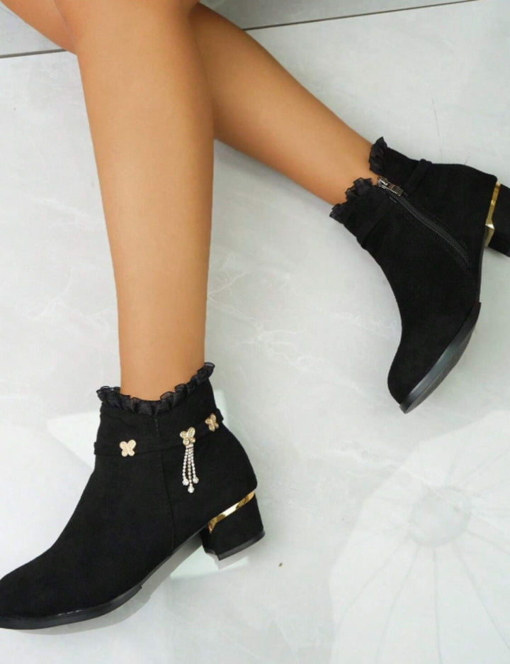 Botine Shein, negru