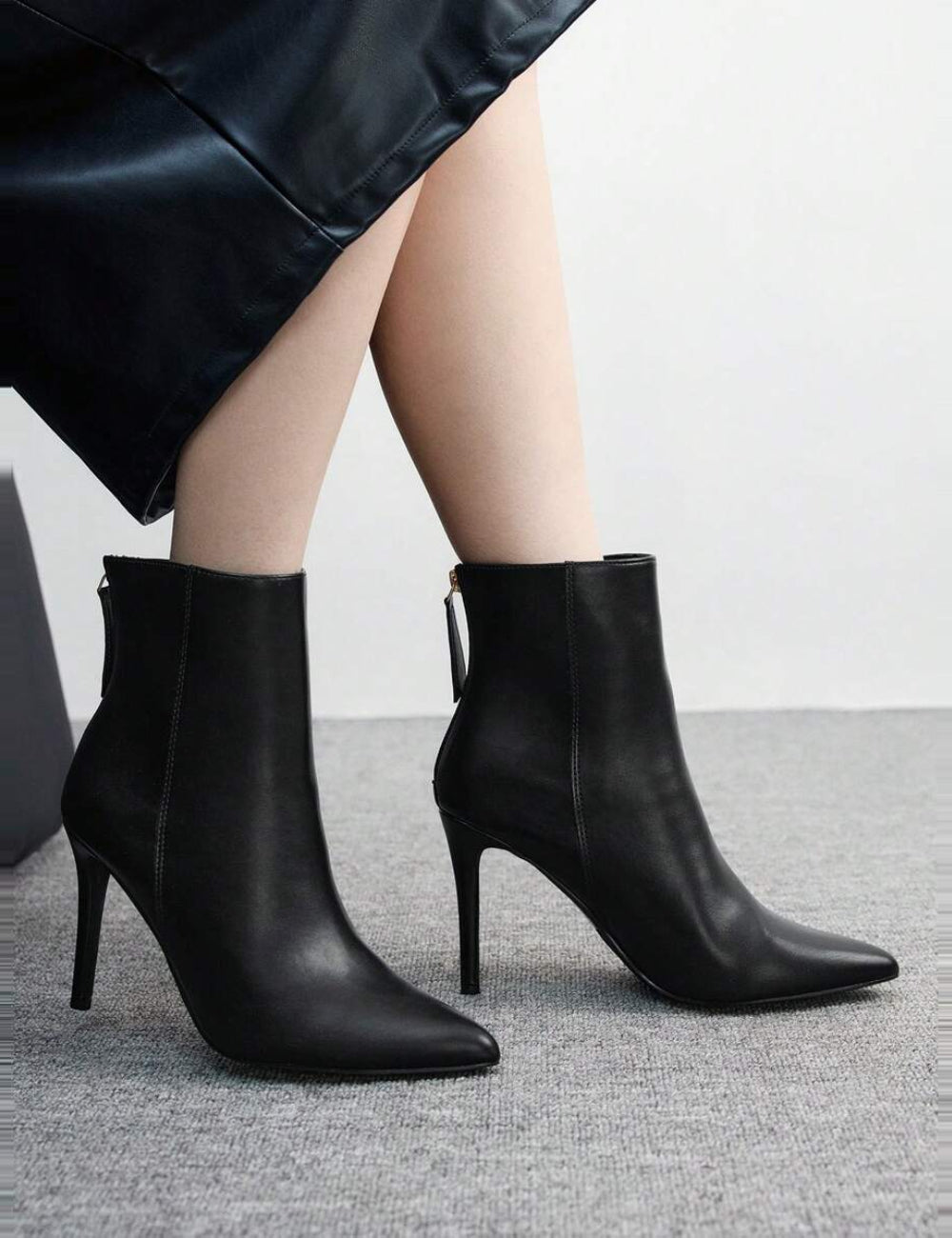 Botine Shein, negru