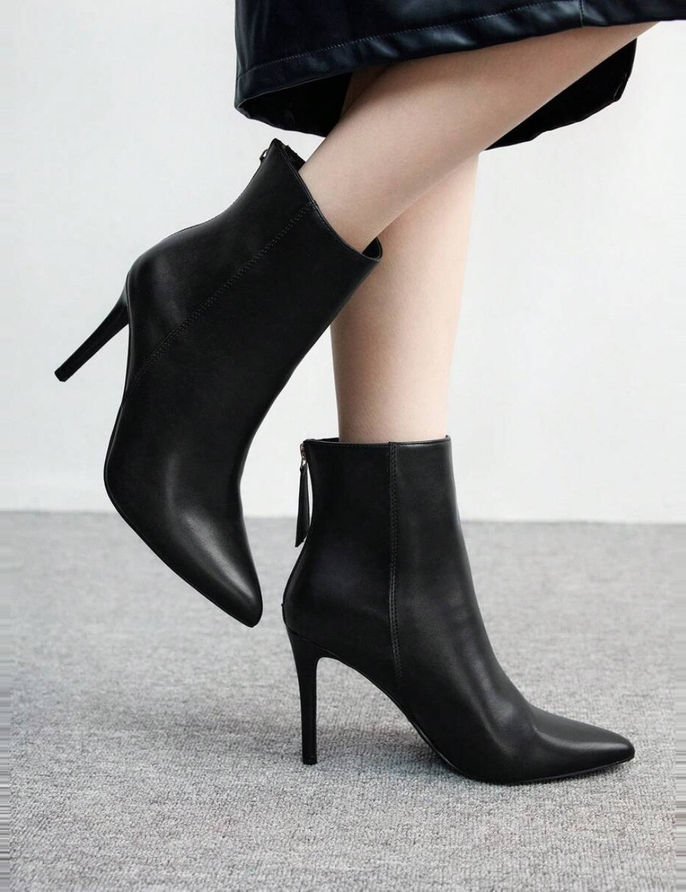 Botine Shein, negru