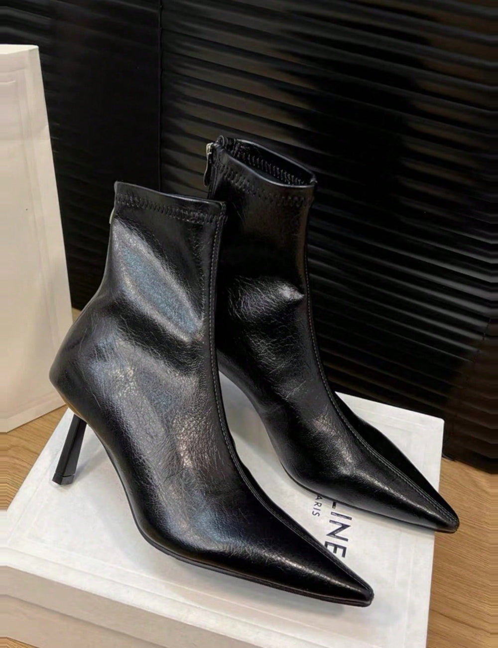 Botine Shein, negru
