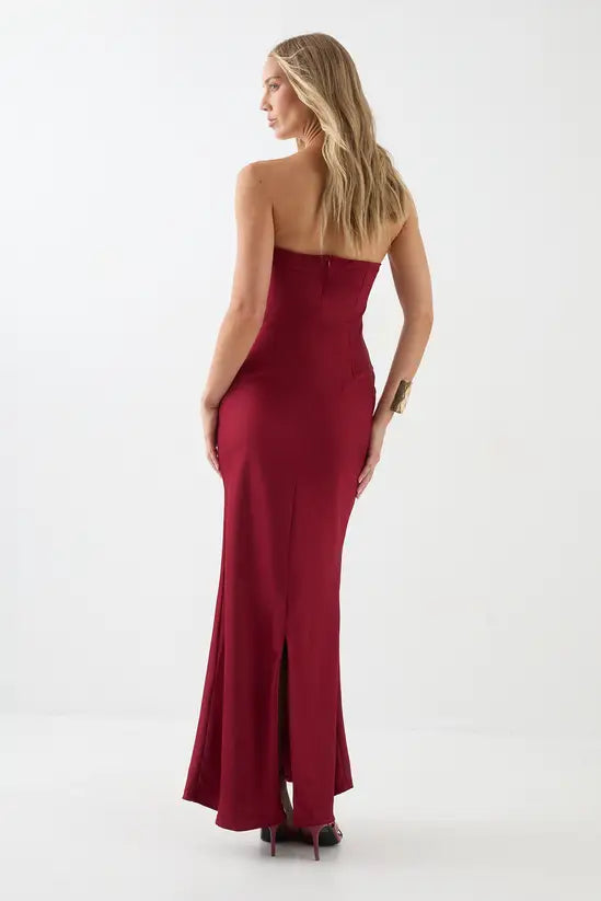 Rochie de ocazie MISSPAP, vișiniu