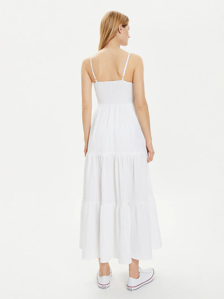 Rochie maxi BRAVE SOUL, alb