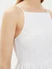 Rochie maxi BRAVE SOUL, alb