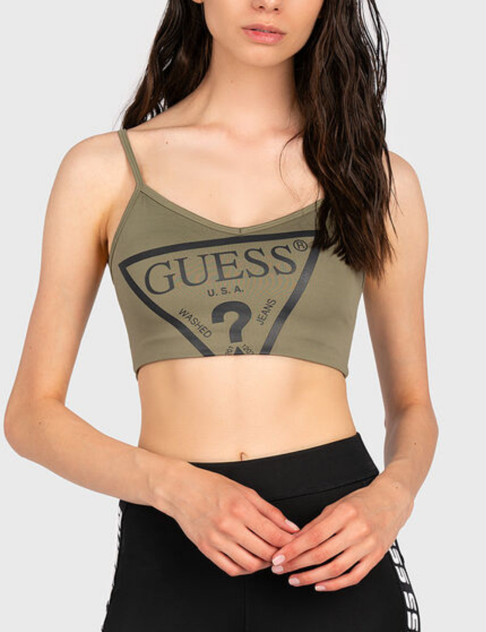 Guess bustier, khaki