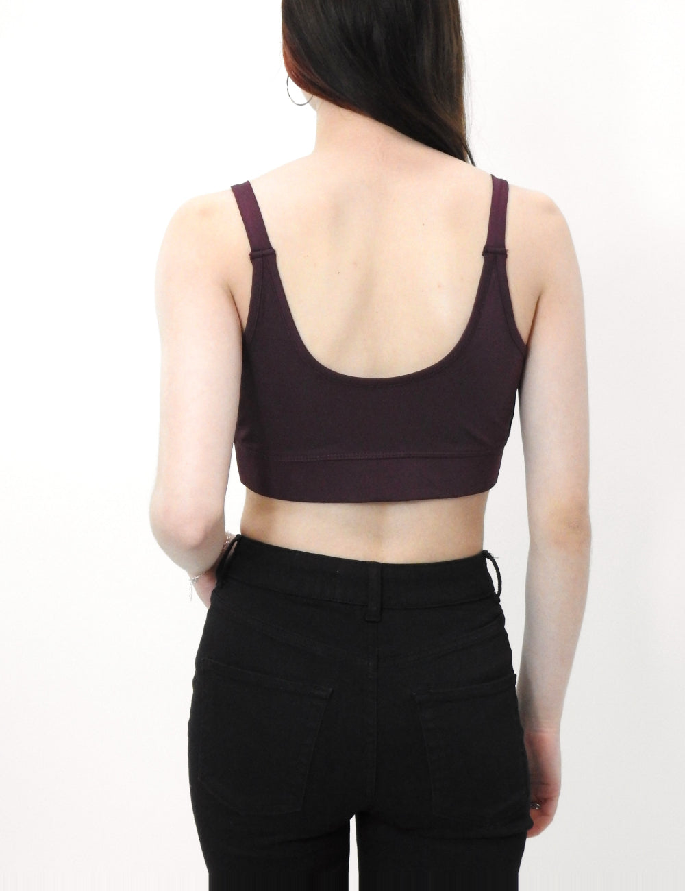 Lefties bandeau felső, lila