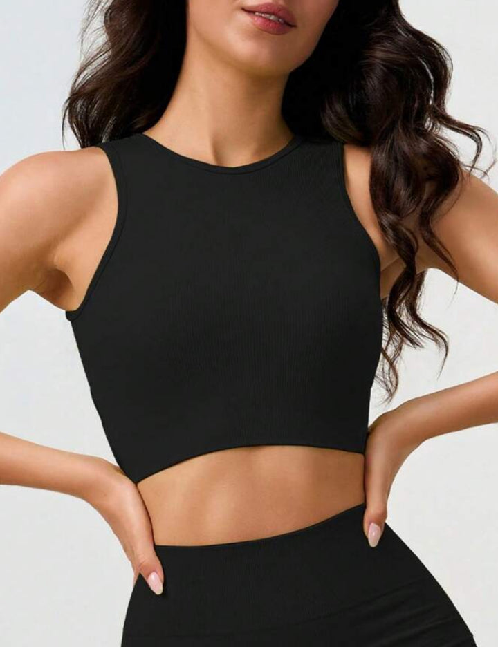 Shein sport melltartó, fekete