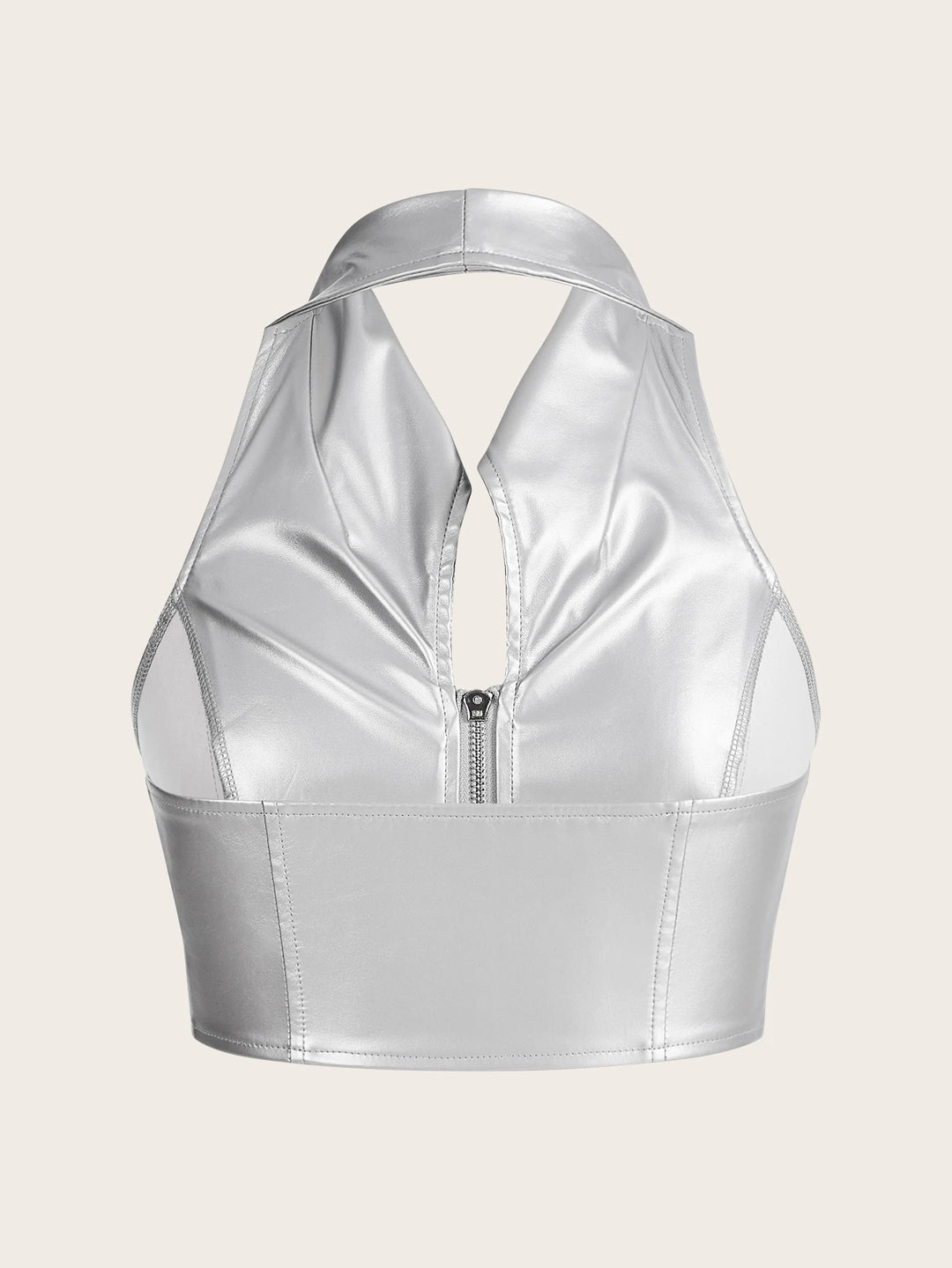 Top SHEIN, argintiu