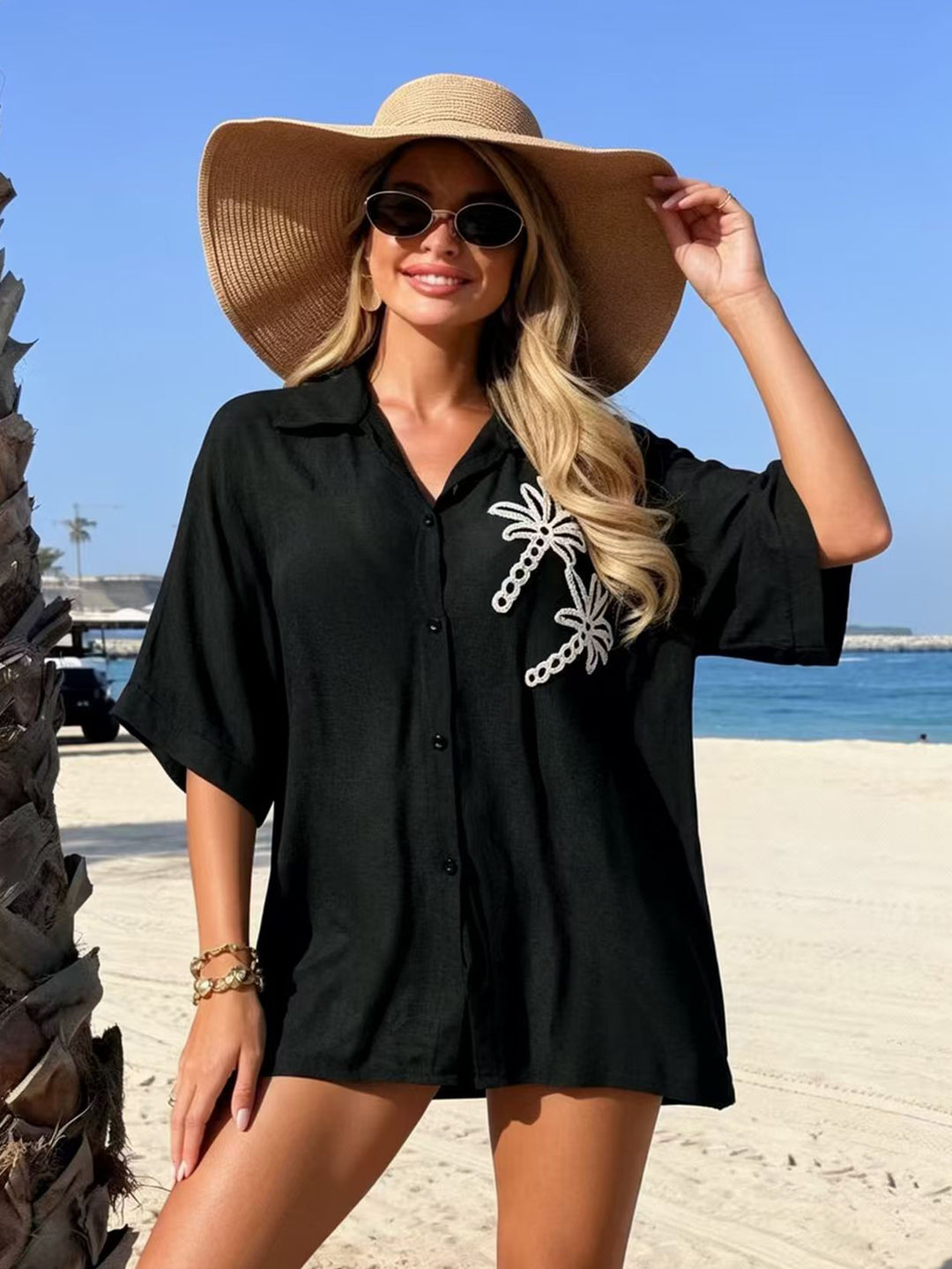 Kimono SHEIN, negru