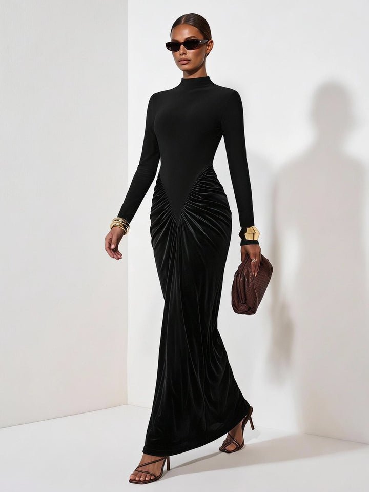 Rochie maxi SHEIN, negru