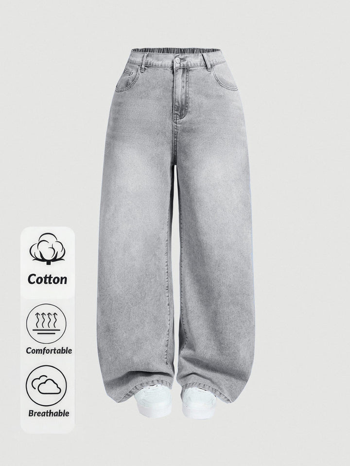 Jeans SHEIN, gri
