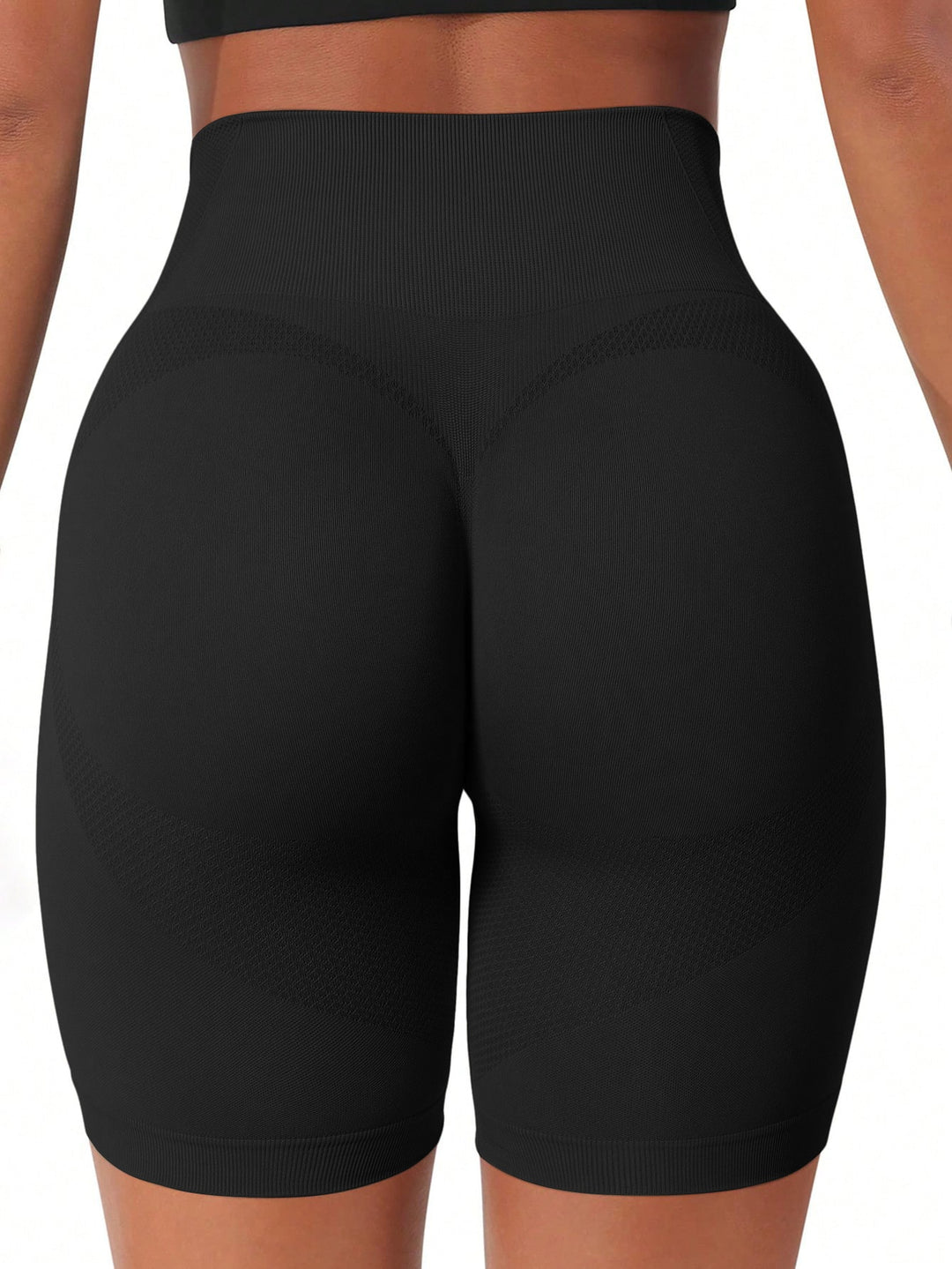 Pantaloni scurți SHEIN, negru