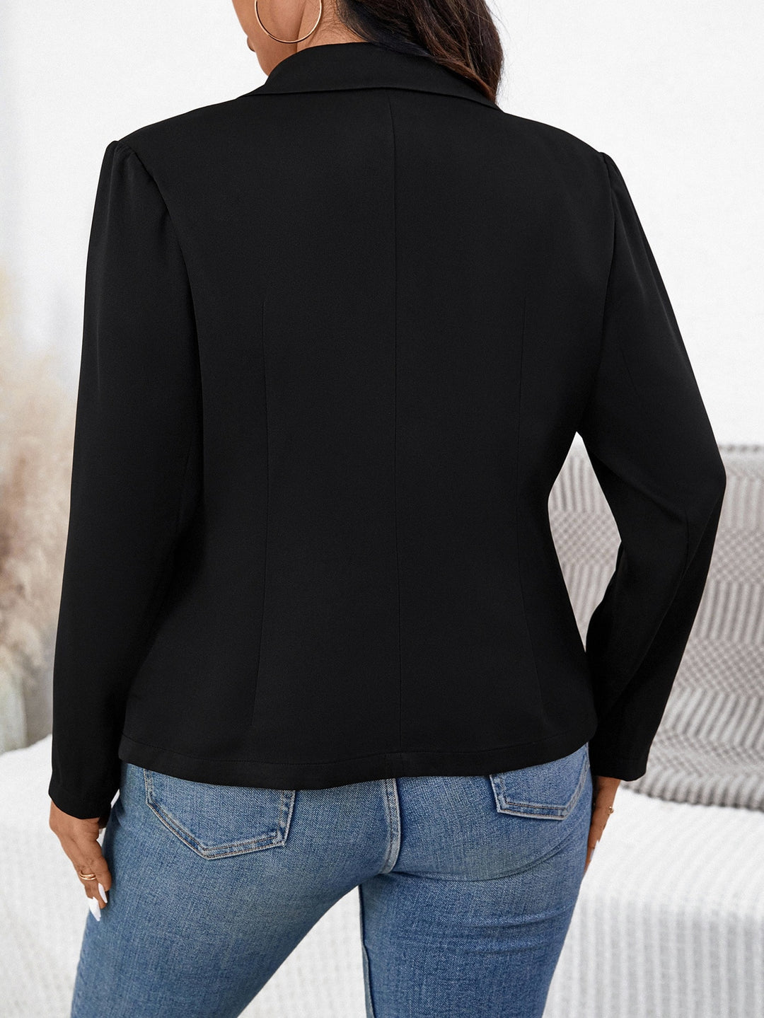 Sacou SHEIN, negru