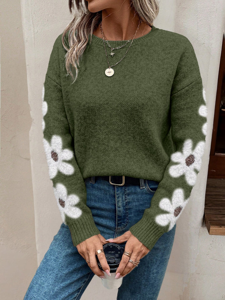Pulover SHEIN, verde