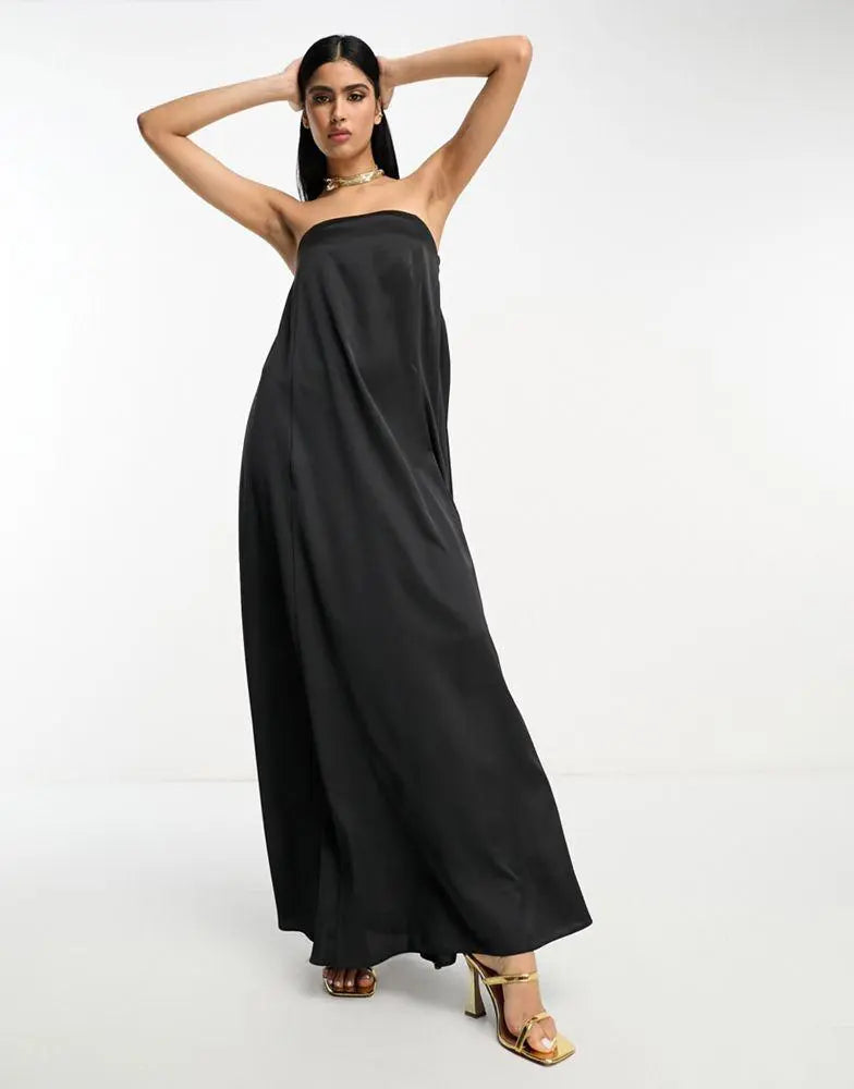 Rochie maxi ASOS, negru