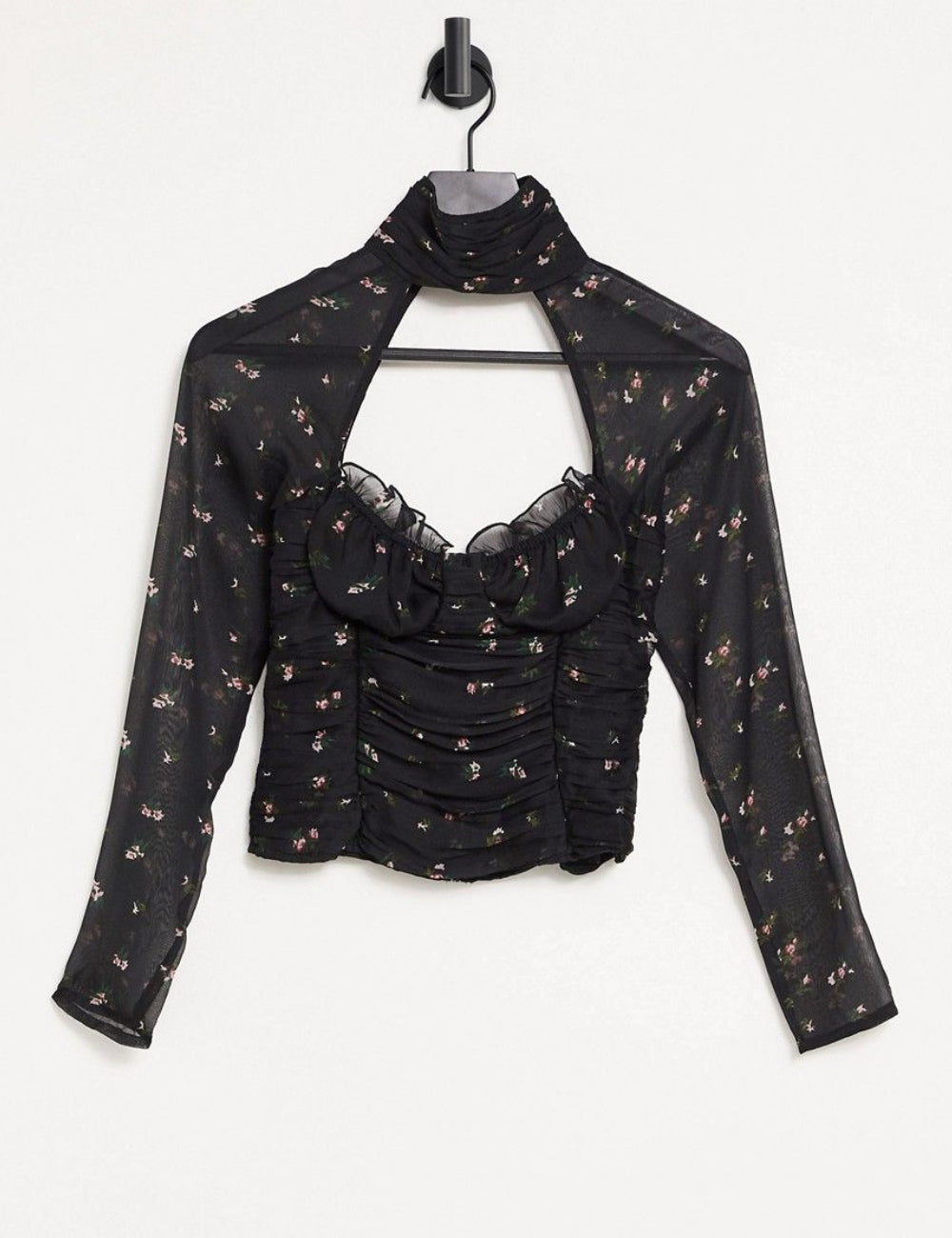 Cămașă ASOS, negru