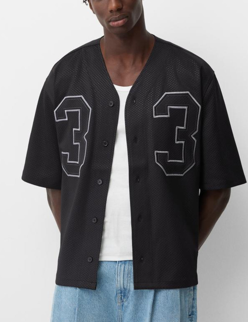 Bershka ing, fekete