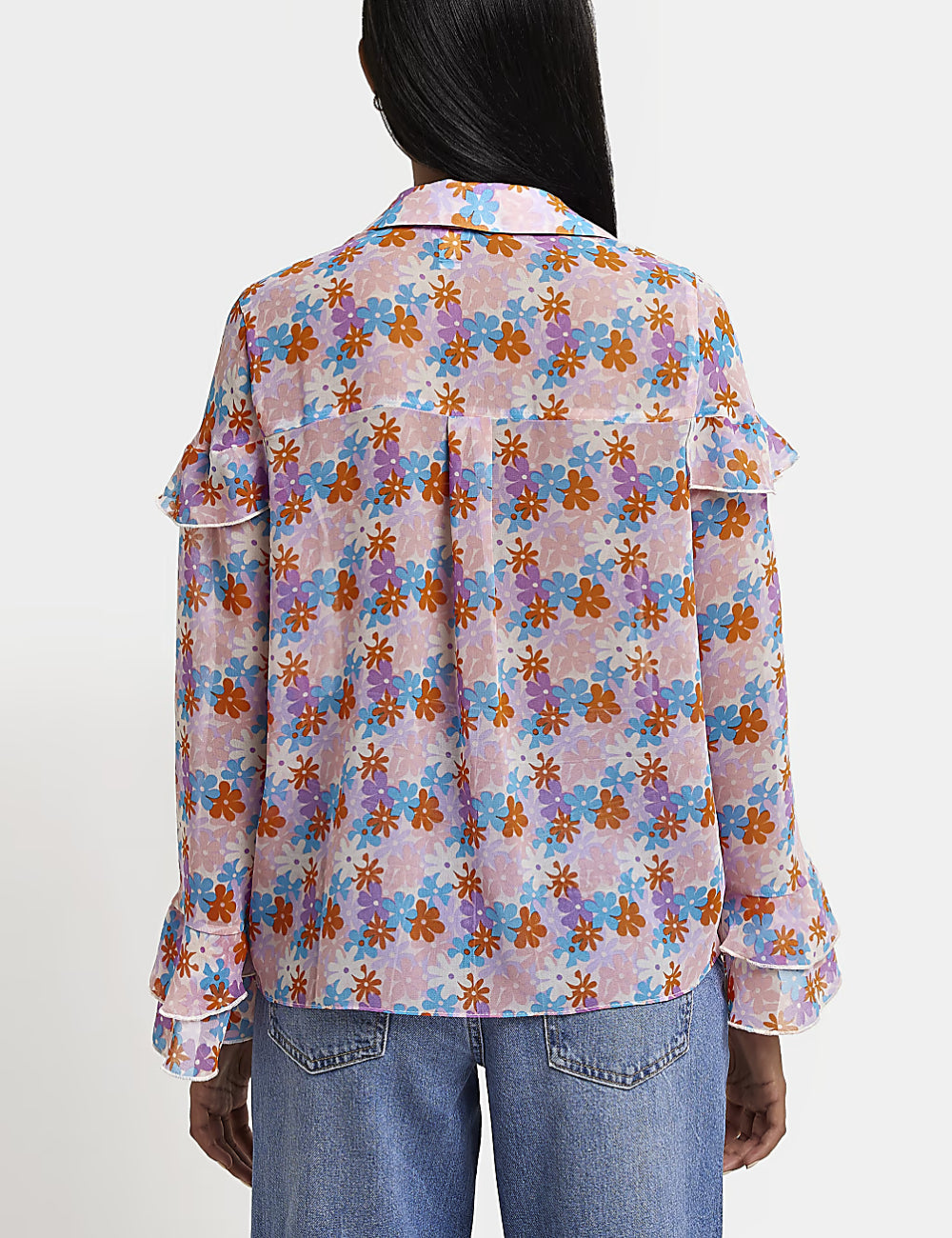 Cămașă casual River Island, mix culori