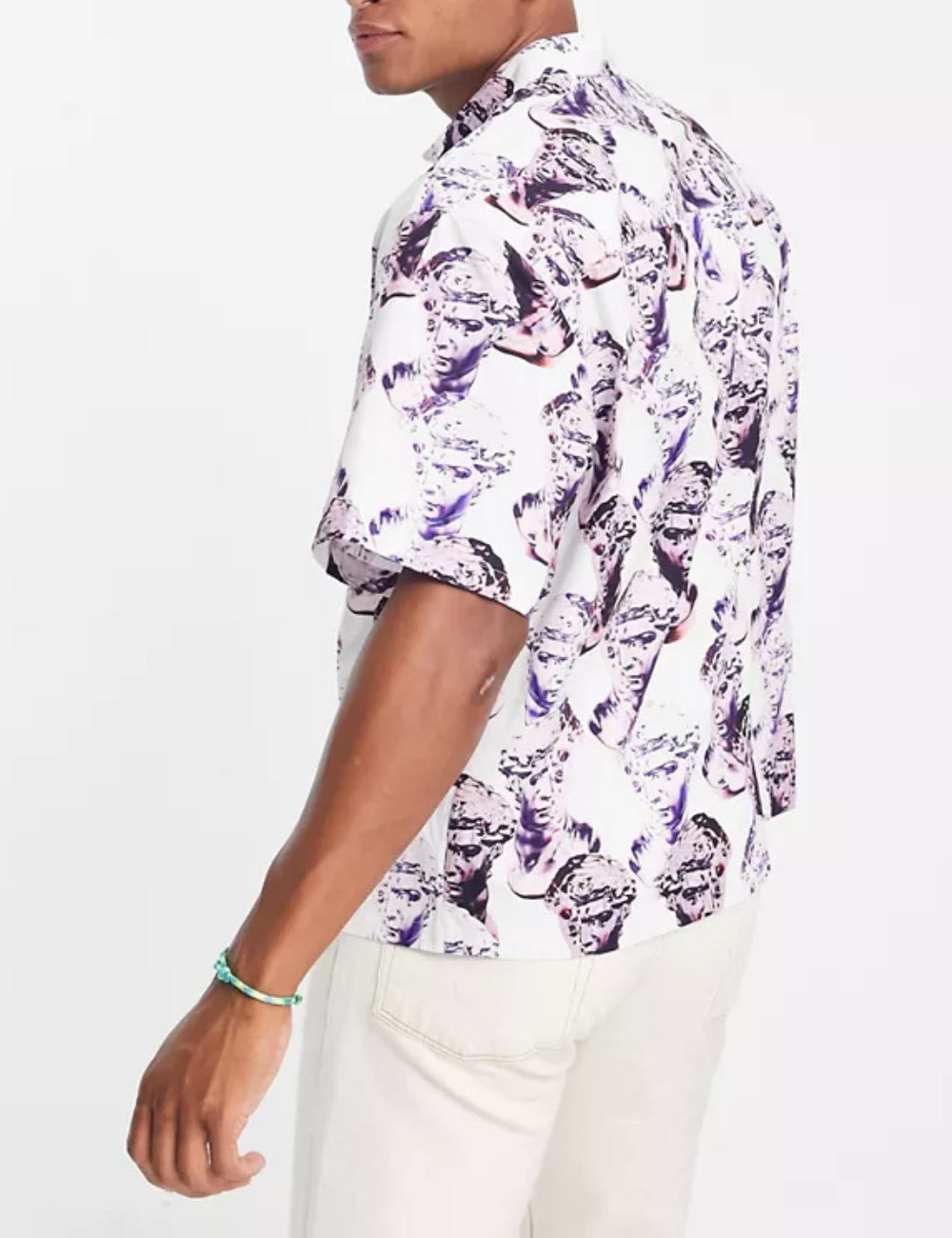 ASOS rövid ujjú ing, többszínű