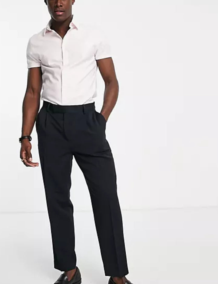 ASOS rövid ujjú ing, rózsaszín