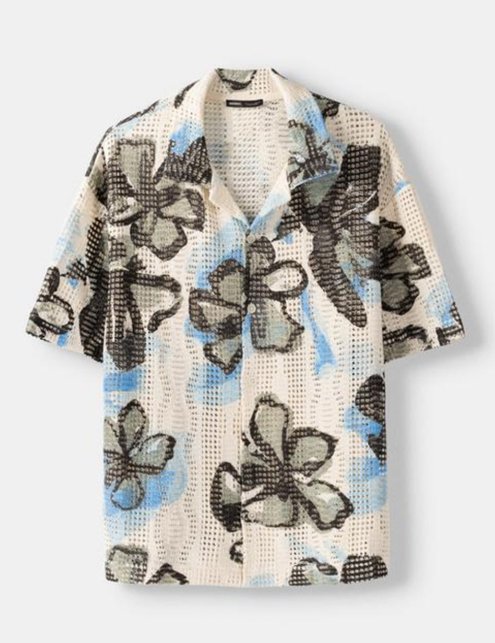 Bershka rövid ujjú ing, vegyes színek