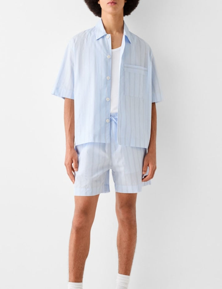 Bershka rövid ujjú ing, vegyes színek