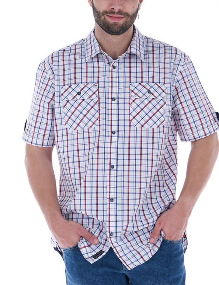 Lee Cooper rövid ujjú ing, többszínű