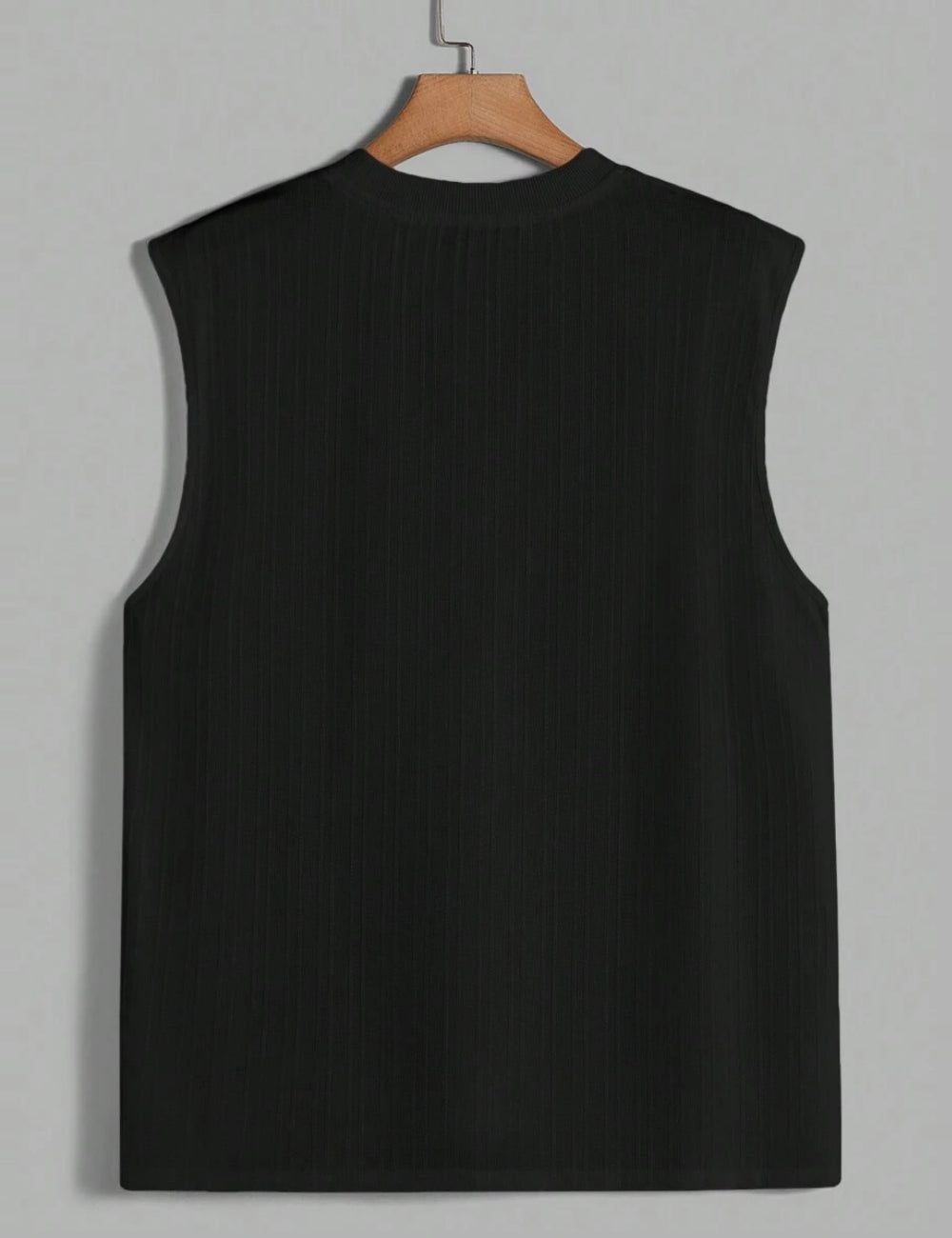 Cămașă cu mânecă scurtă Shein MANFINITY, negru
