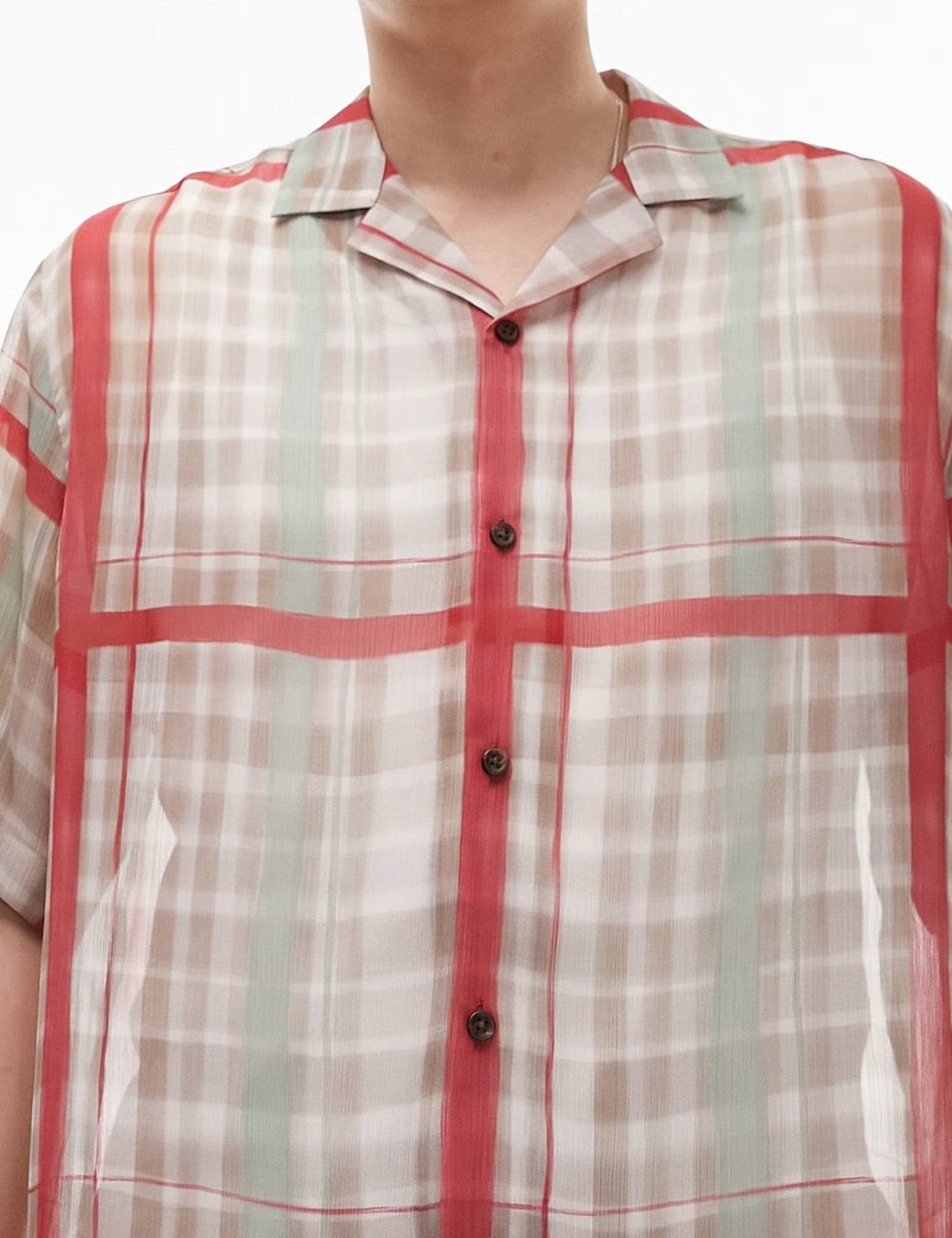 Topman rövid ujjú ing, többszínű