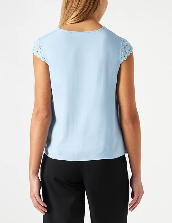 Vero Moda rövid ujjú ing, kék