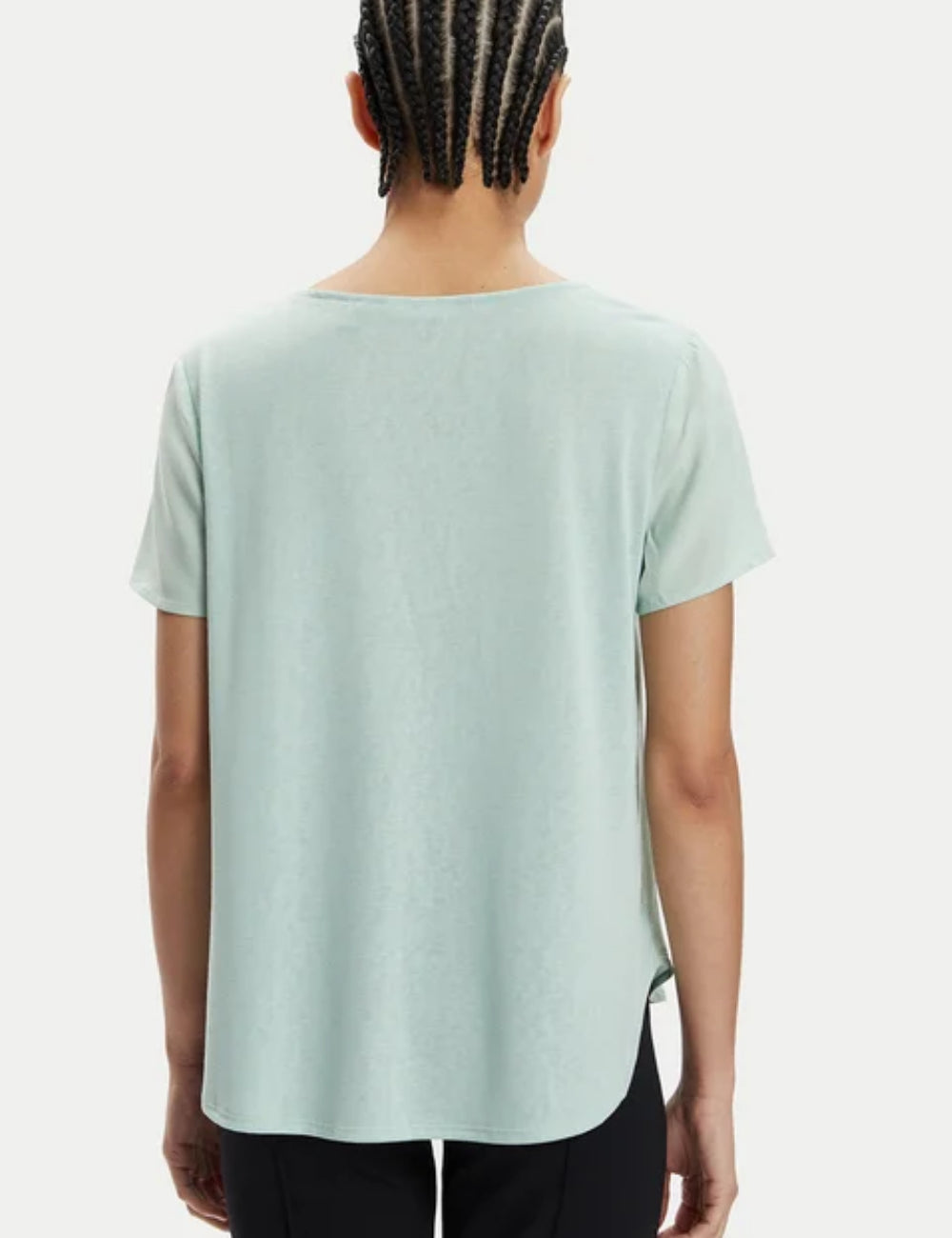 Vero Moda rövid ujjú ing, zöld