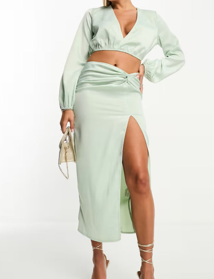 Cămașă IN THE STYLE, verde