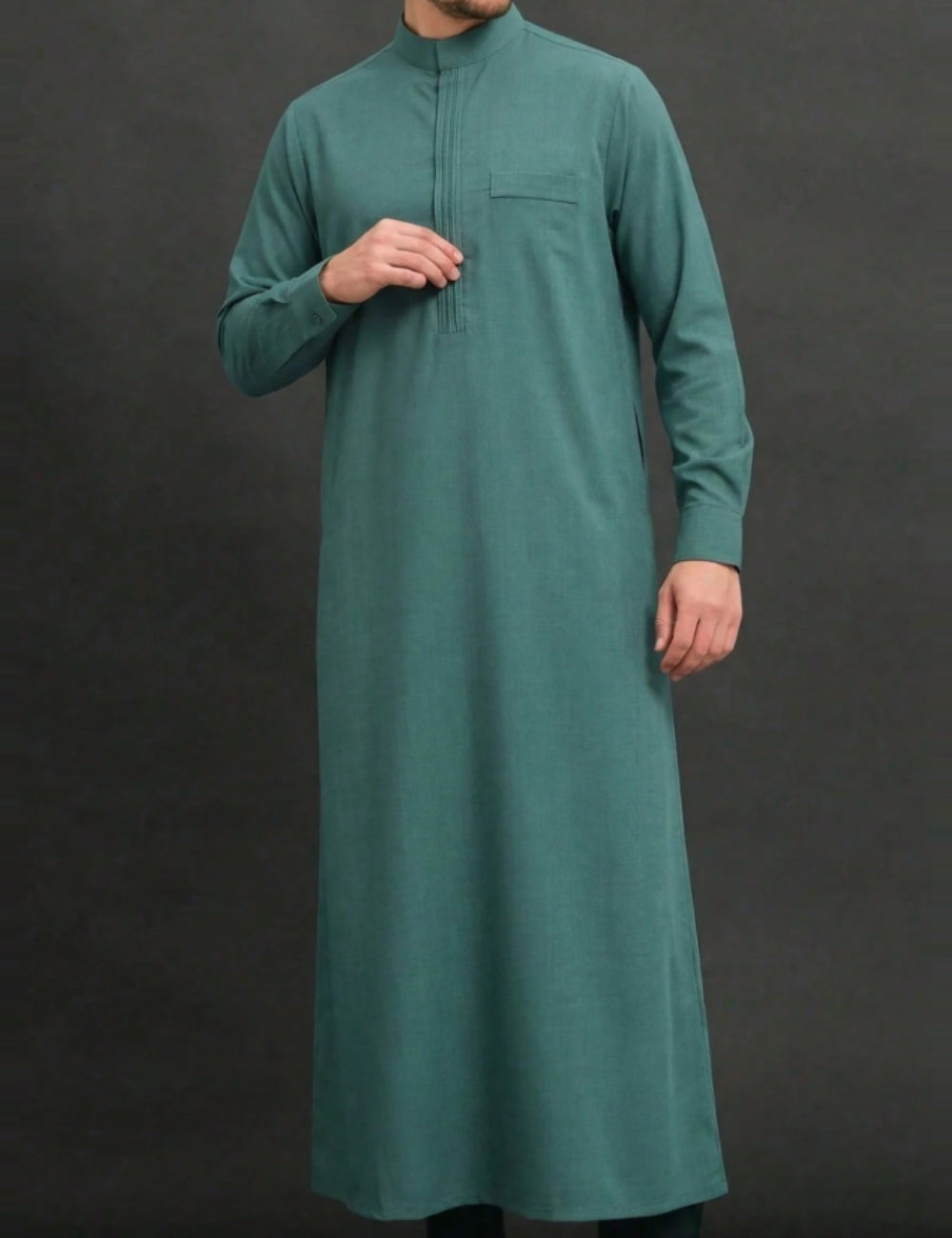 Shein hosszú ing, zöld